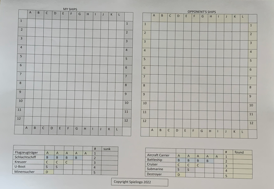 Schiffe versenken - Battleship