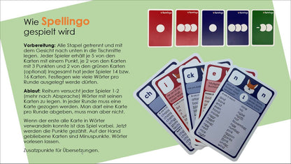 Spellingo Spielvarianten für Schule und Zuhause