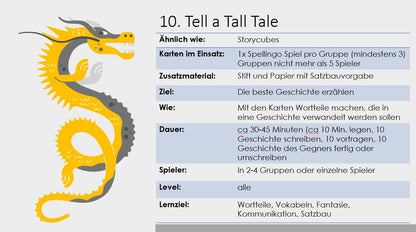 Spellingo Spielvarianten für Schule und Zuhause
