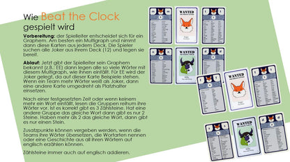 Spellingo Spielvarianten für Schule und Zuhause