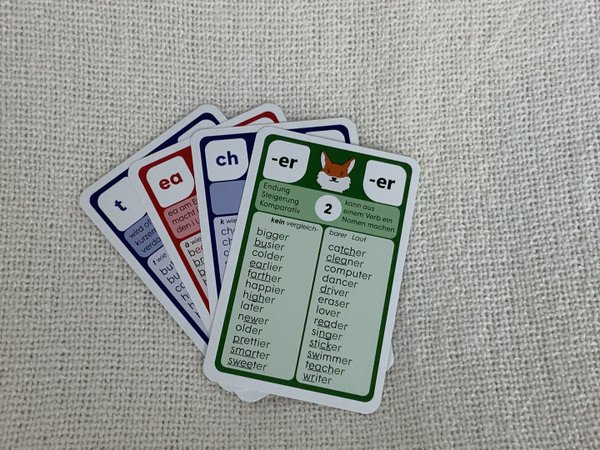 Spellingo - card game English spelling